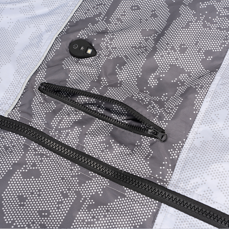 ZITY Men's 12V Power Cable DC Interface Fan Cooling Jacket-M908