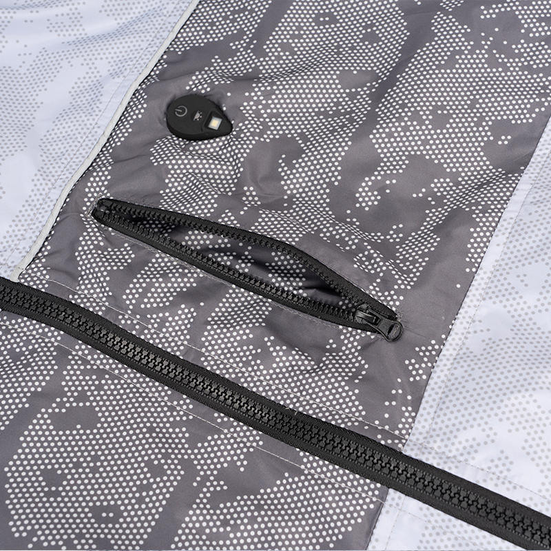 ZITY Men's 12V Power Cable DC Interface Fan Cooling Jacket-M908