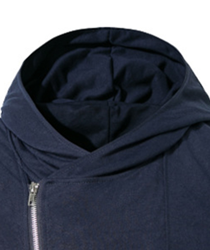 ZITY Men's Slim Fit Zip Up Vest Hoodie-DUMMG05401|Zitysports