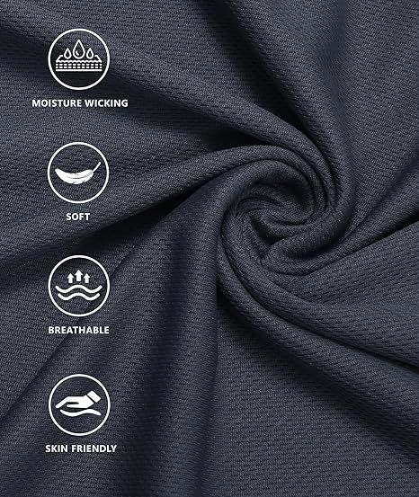 ZITY Men's Button Up Slim Fit Polo Shirt-CUMPO05192
