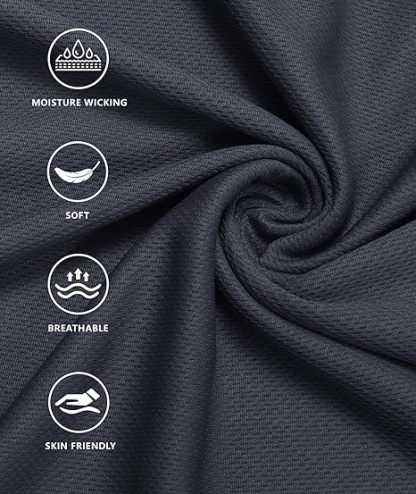 ZITY Men's Button Up Slim Fit Polo Shirt-CUMPO05192