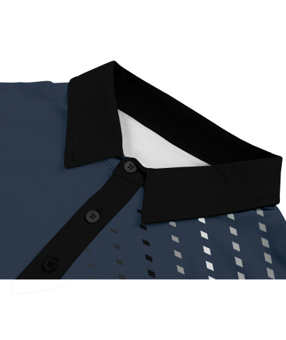 ZITY Men's Button Up Moisture Wicking Golf Polo Shirt-APOH700047