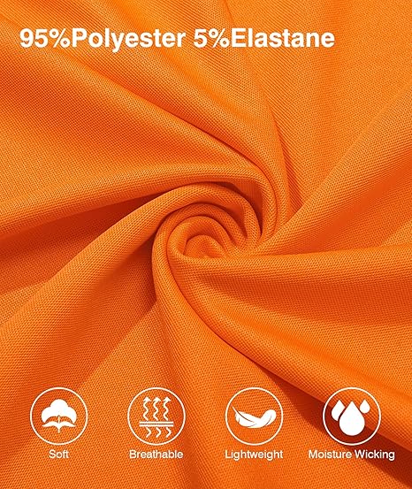 ZITY Men's Quarter Zip Slim Fit Polo Shirt-ZPK008403