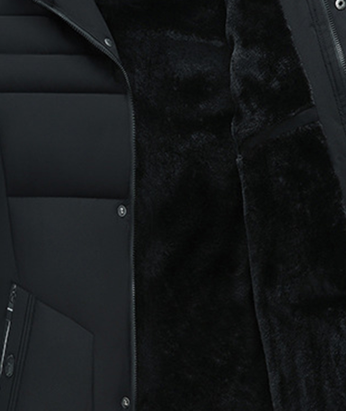 ZITY Men's Full Zipper Padded Puffer Jacket-DUMCO05535