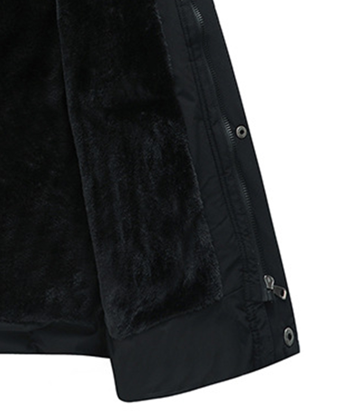 ZITY Men's Full Zipper Padded Puffer Jacket-DUMCO05535