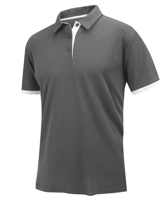 ZITY Men's Golf Polo Shirt Short Sleeve Tennis Running for Hiking Fishing-ZPK000810|Zitysports