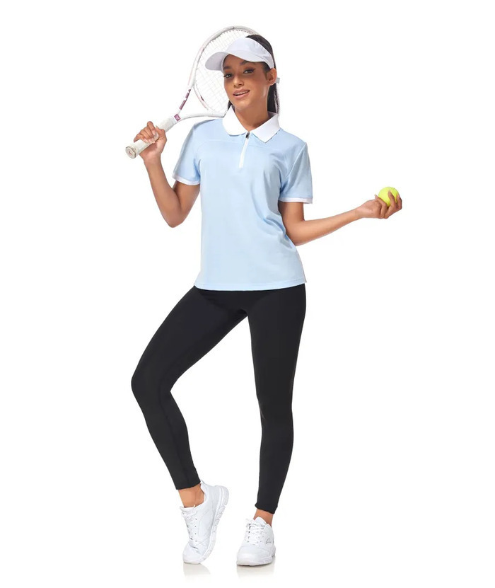 ZITY Women's Moisture Wicking Golf Shirt Slim Fit Casual Polo Shirt-ZPK001797 | Zitysports