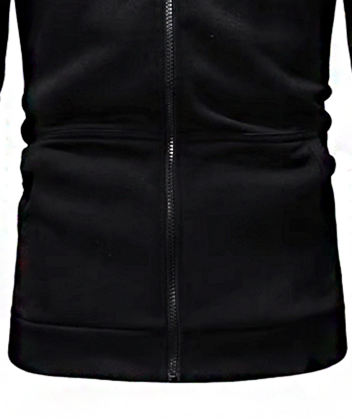 ZITY Men's Light Weight Long Sleeve Full Zip Loose Hoodie-DUMFH05073|Zitysports