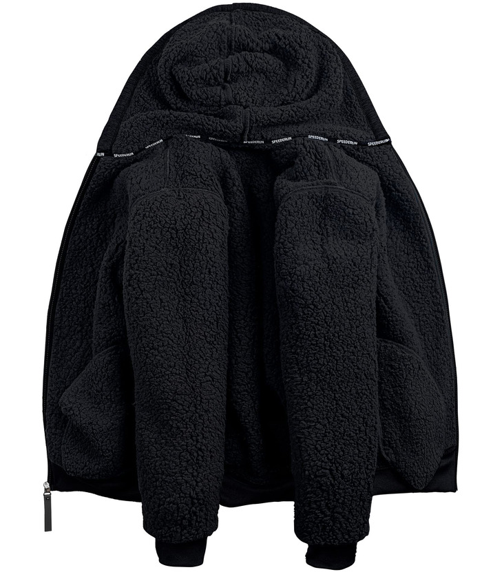 ZITY Men's Warm Fleece Solid Color Casual Zip Up Hoodie-ZPK005323 | Zitysports