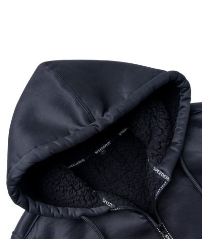 ZITY Men's Warm Fleece Solid Color Casual Zip Up Hoodie-ZPK005323 | Zitysports