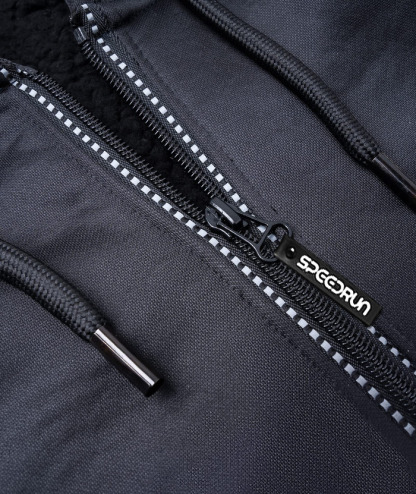 ZITY Men's Warm Fleece Solid Color Casual Zip Up Hoodie-ZPK005323 | Zitysports