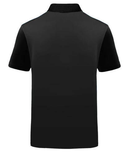 ZITY Men's Striped Color Block Dri Fit Polo Shirt-APOH700052