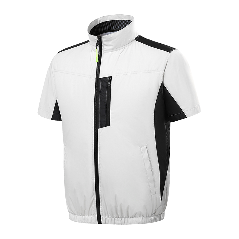 ZITY Men's 3 Holes Fans Zip Up Sun Protection Jacket-M28