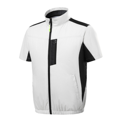 ZITY Men's 3 Holes Fans Zip Up Sun Protection Jacket-M28