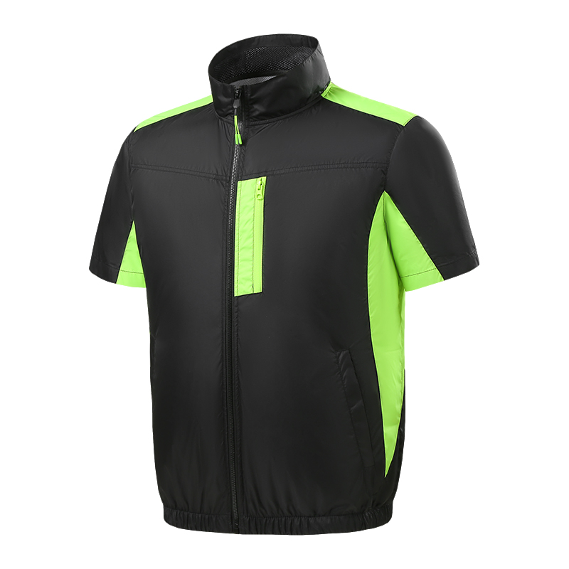 ZITY Men's 3 Holes Fans Zip Up Sun Protection Jacket-M28