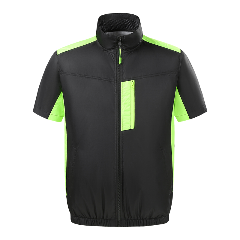 ZITY Men's 3 Holes Fans Zip Up Sun Protection Jacket-M28