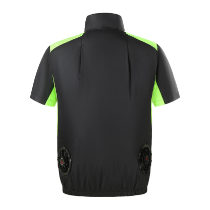 ZITY Men's 3 Holes Fans Zip Up Sun Protection Jacket-M28