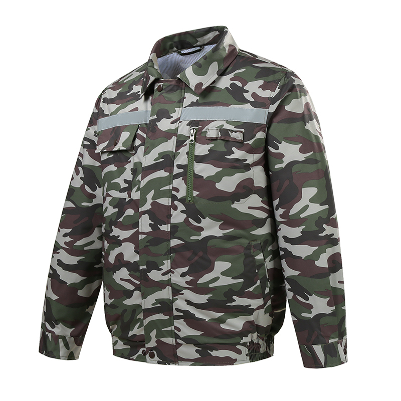 ZITY Men's 3 Hole Fans Double Pocket Sun Protection Jacket-24136