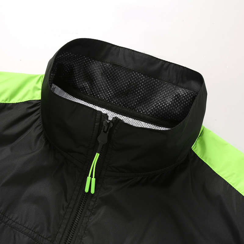 ZITY Men's 3 Holes Fans Zip Up Sun Protection Jacket-M28