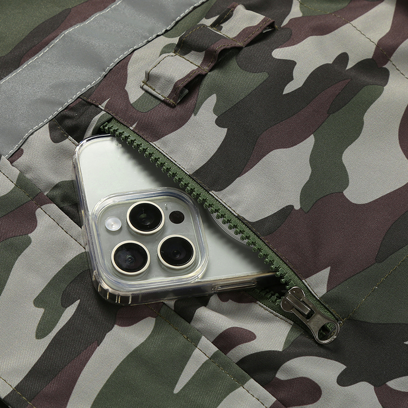 ZITY Men's 3 Hole Fans Double Pocket Sun Protection Jacket-24136