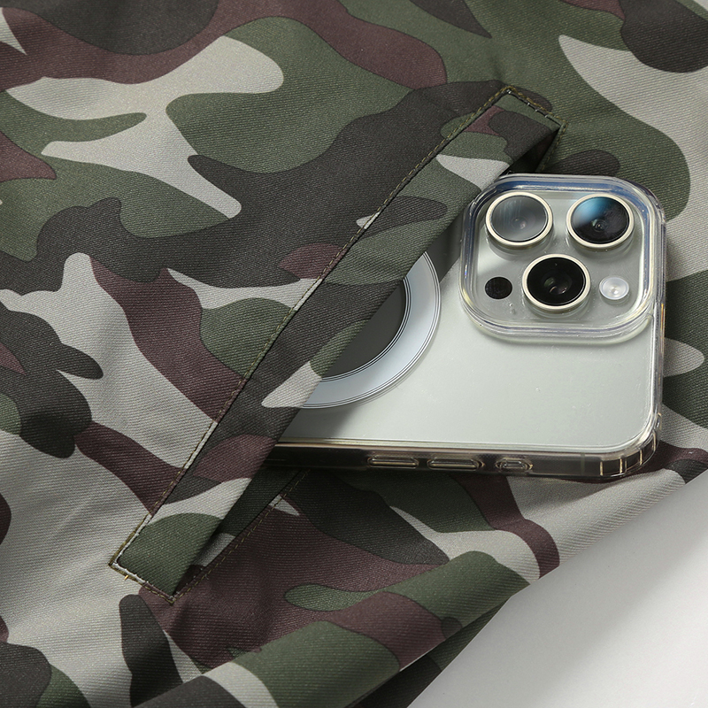 ZITY Men's 3 Hole Fans Double Pocket Sun Protection Jacket-24136