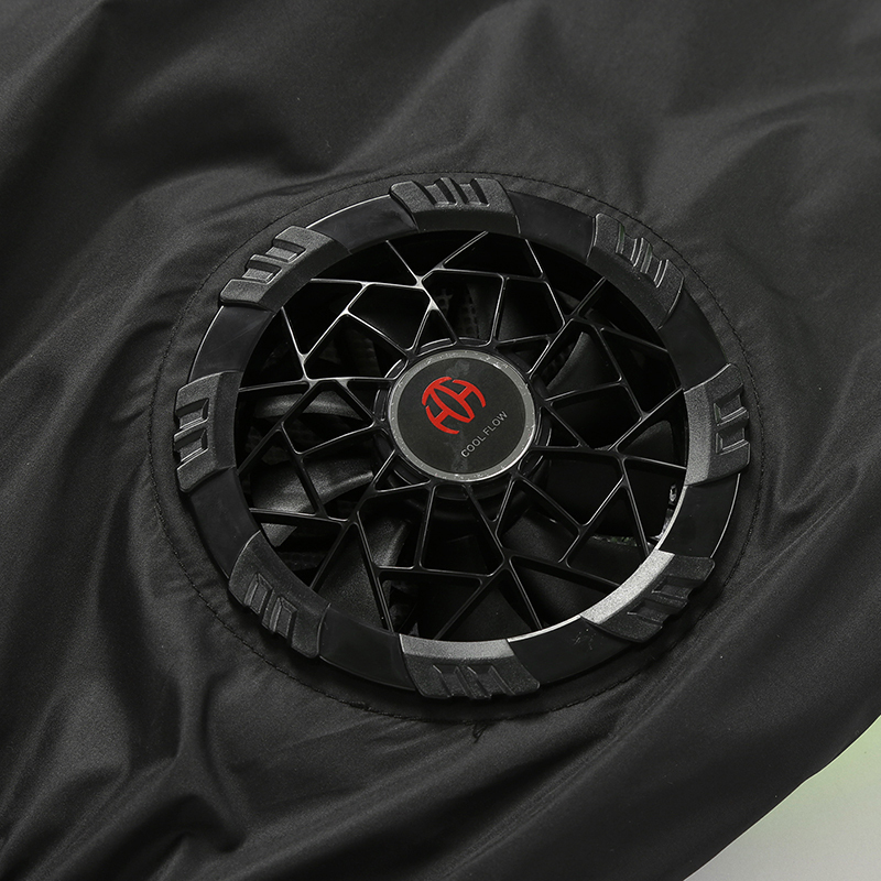 ZITY Men's 3 Holes Fans Zip Up Sun Protection Jacket-M28