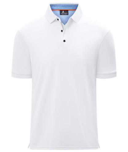 ZITY Men's Casual Solid Color Dri Fit Golf Polo Shirt-CUMPO01623