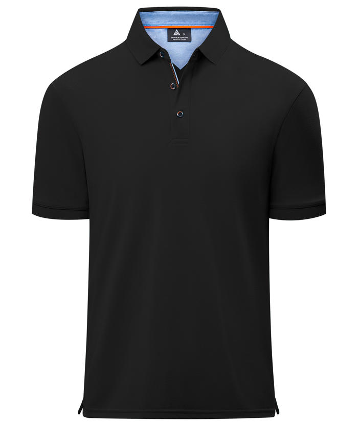 ZITY Men's Casual Solid Color Dri Fit Golf Polo Shirt-CUMPO01623
