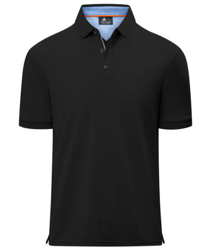 ZITY Men's Casual Solid Color Dri Fit Golf Polo Shirt-CUMPO01623