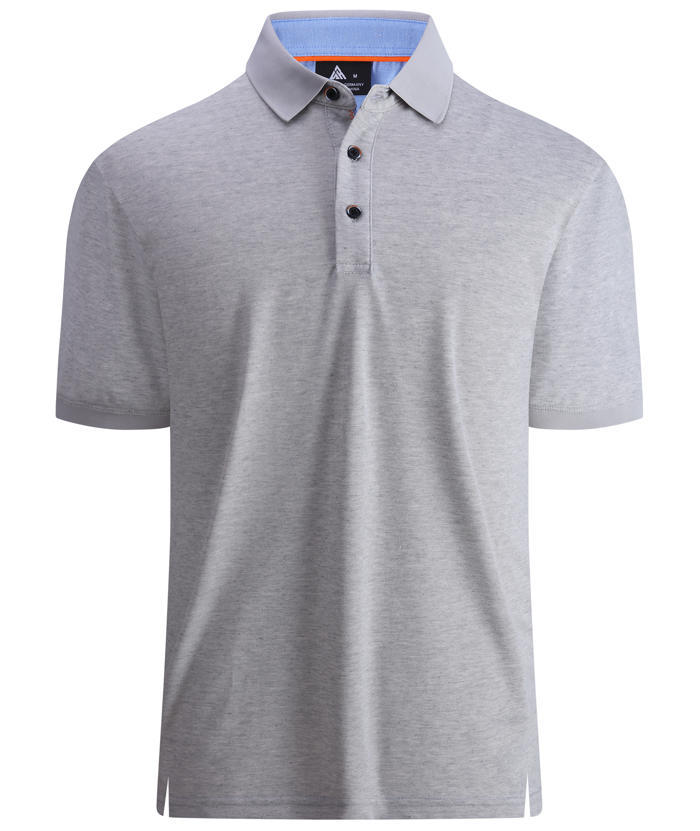 ZITY Men's Casual Solid Color Dri Fit Golf Polo Shirt-CUMPO01623