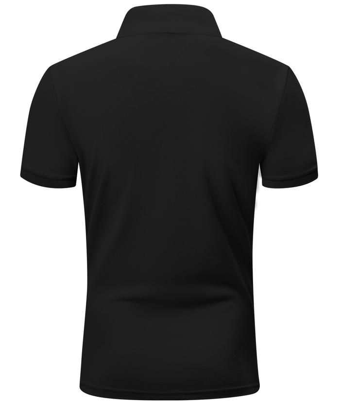 ZITY Men's Casual Solid Color Dri Fit Golf Polo Shirt-CUMPO01623