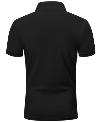 ZITY Men's Casual Solid Color Dri Fit Golf Polo Shirt-CUMPO01623