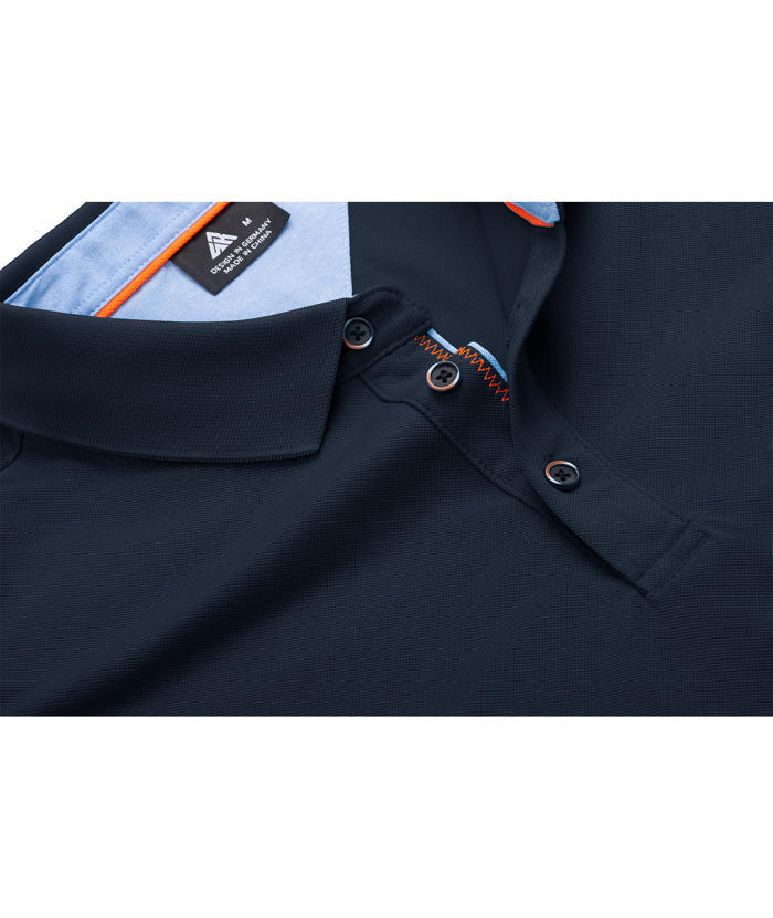ZITY Men's Casual Solid Color Dri Fit Golf Polo Shirt-CUMPO01623