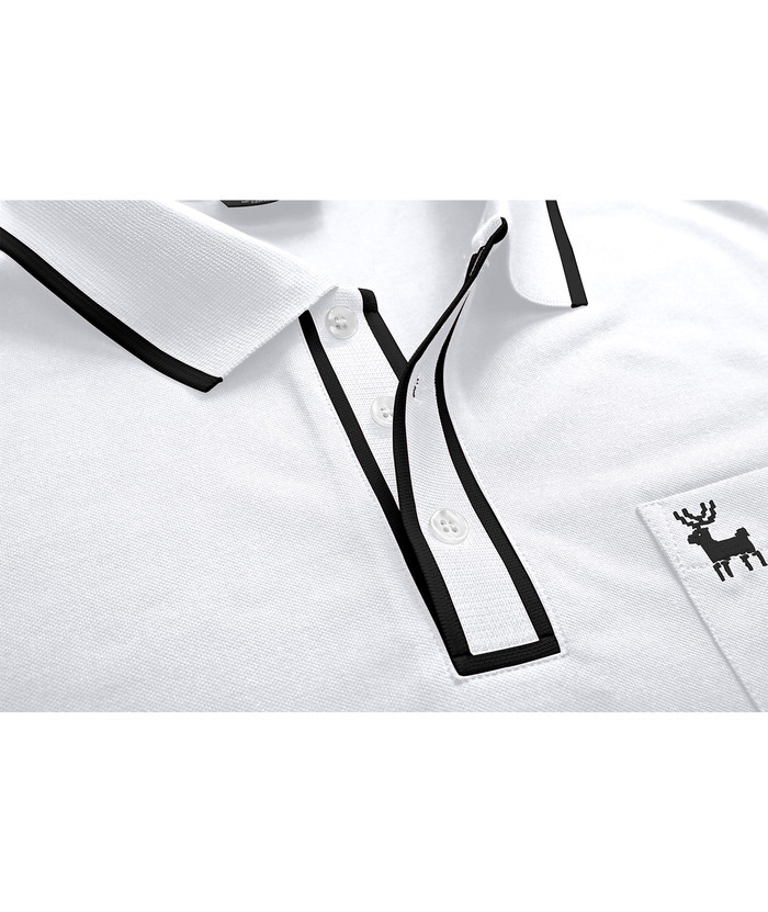 ZITY Men's Casual Slim Fit Performance Polo Shirt-CUMPO01729