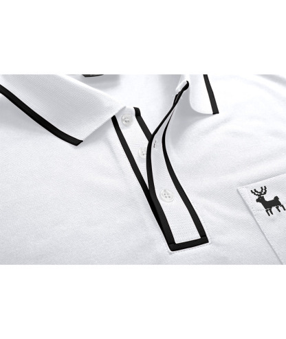 ZITY Men's Casual Slim Fit Performance Polo Shirt-CUMPO01729 