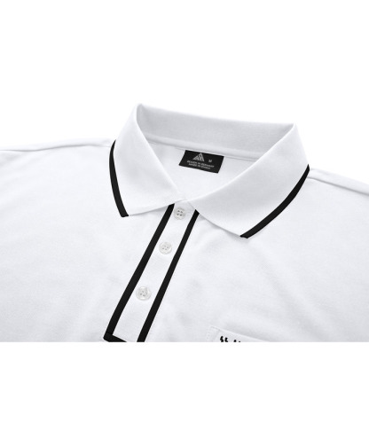 ZITY Men's Casual Slim Fit Performance Polo Shirt-CUMPO01729 