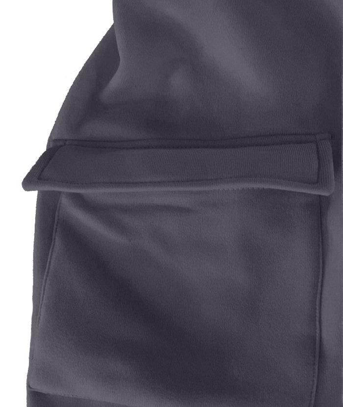 ZITY Men's Solid Quarter-Zip Hoodie-DUMFH04875 | Zitysports