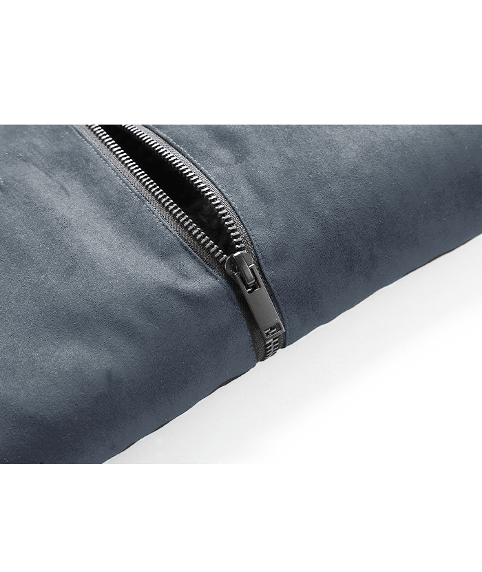 ZITY Men's Loose Fit Full-Zip Fleece Jacket-DUMCO05393|Zitysports