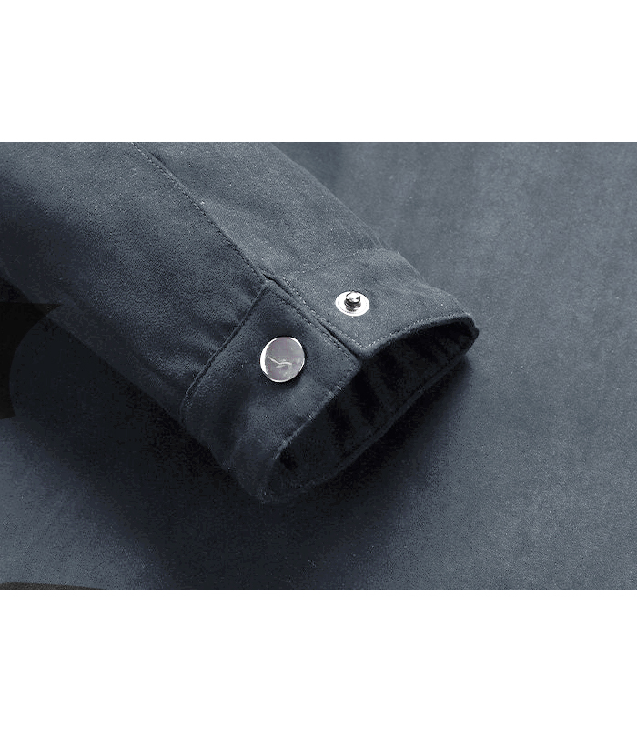 ZITY Men's Loose Fit Full-Zip Fleece Jacket-DUMCO05393|Zitysports