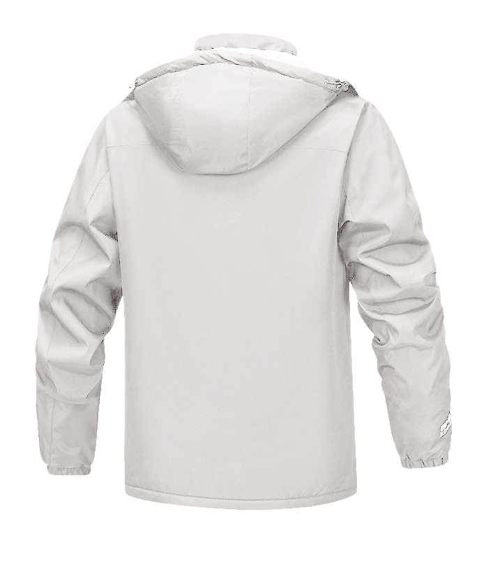 ZITY Men's Oversize Zipper Fleece Jacket-DUMCO05537