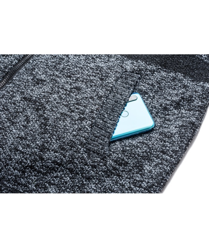 ZITY Men's Thickened Patchwork Hoodie Sweater Coat with Hood-ZPK005860 | Zitysports