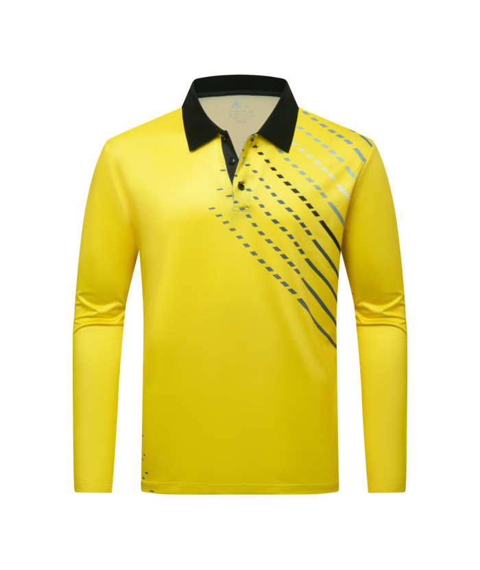 ZITY Men's Polo Long Sleeve Casual Summer Regular Fit Sports Tennis Shirt-ZPK004291 | Zitysports