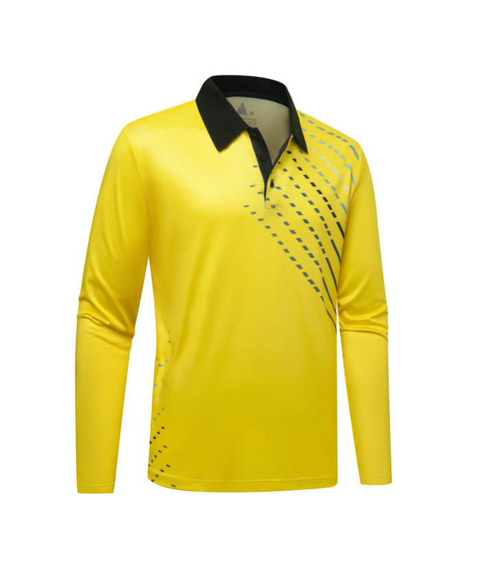 ZITY Men's Polo Long Sleeve Casual Summer Regular Fit Sports Tennis Shirt-ZPK004291 | Zitysports