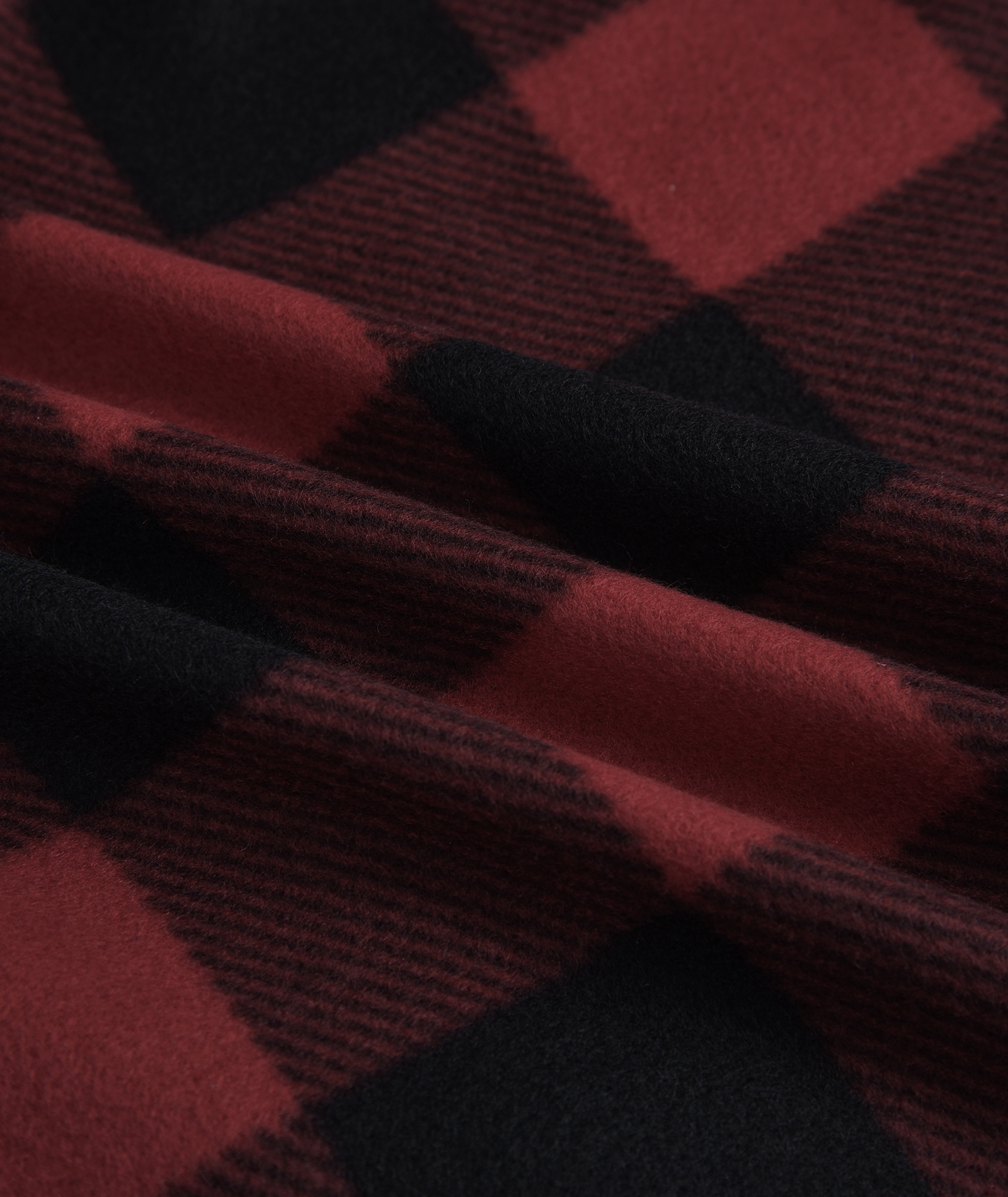 ZITY Men's Full Zipper With Pockets Fleece Plaid Hoodie-EUMFJ130