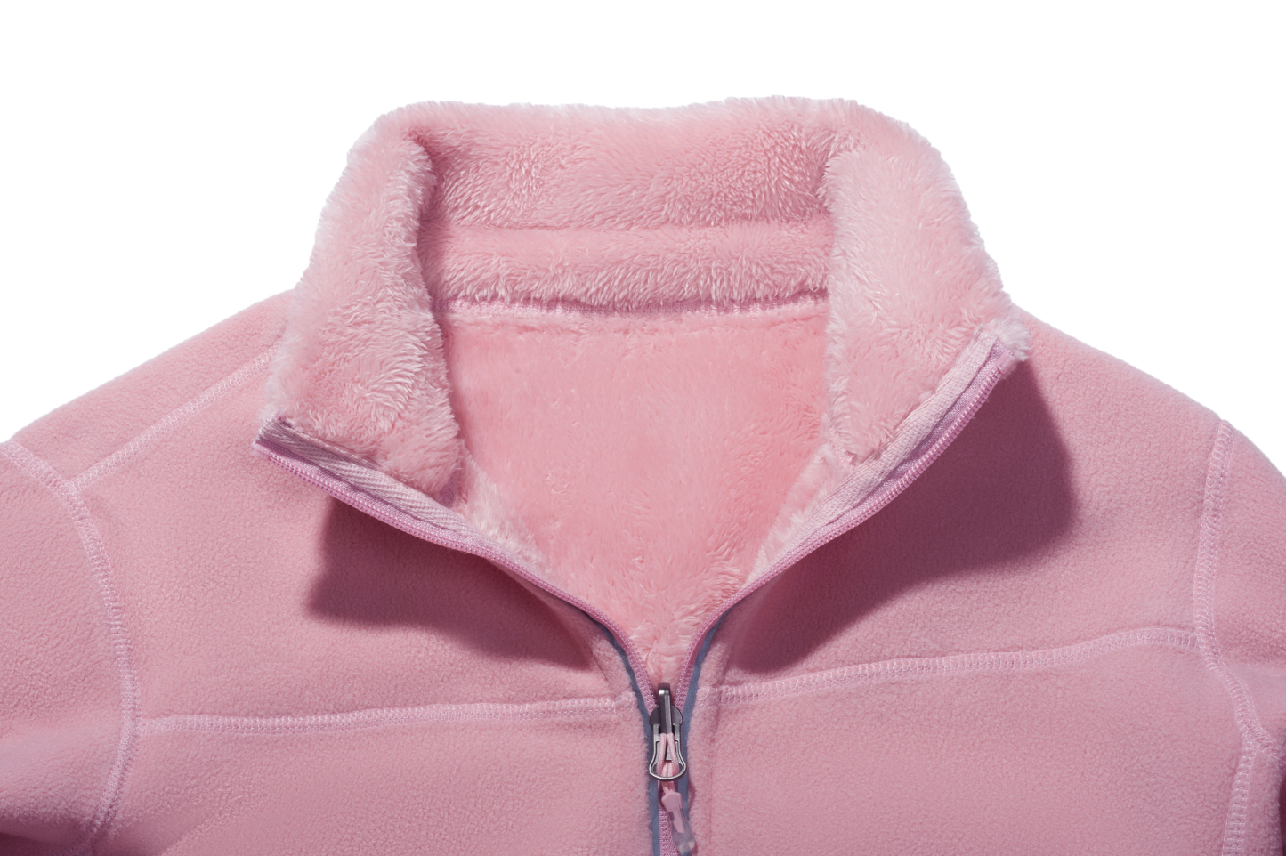 ZITY Women's Full Zipper Outdoor Double Sided Fleece Jacket-CEWJA01719