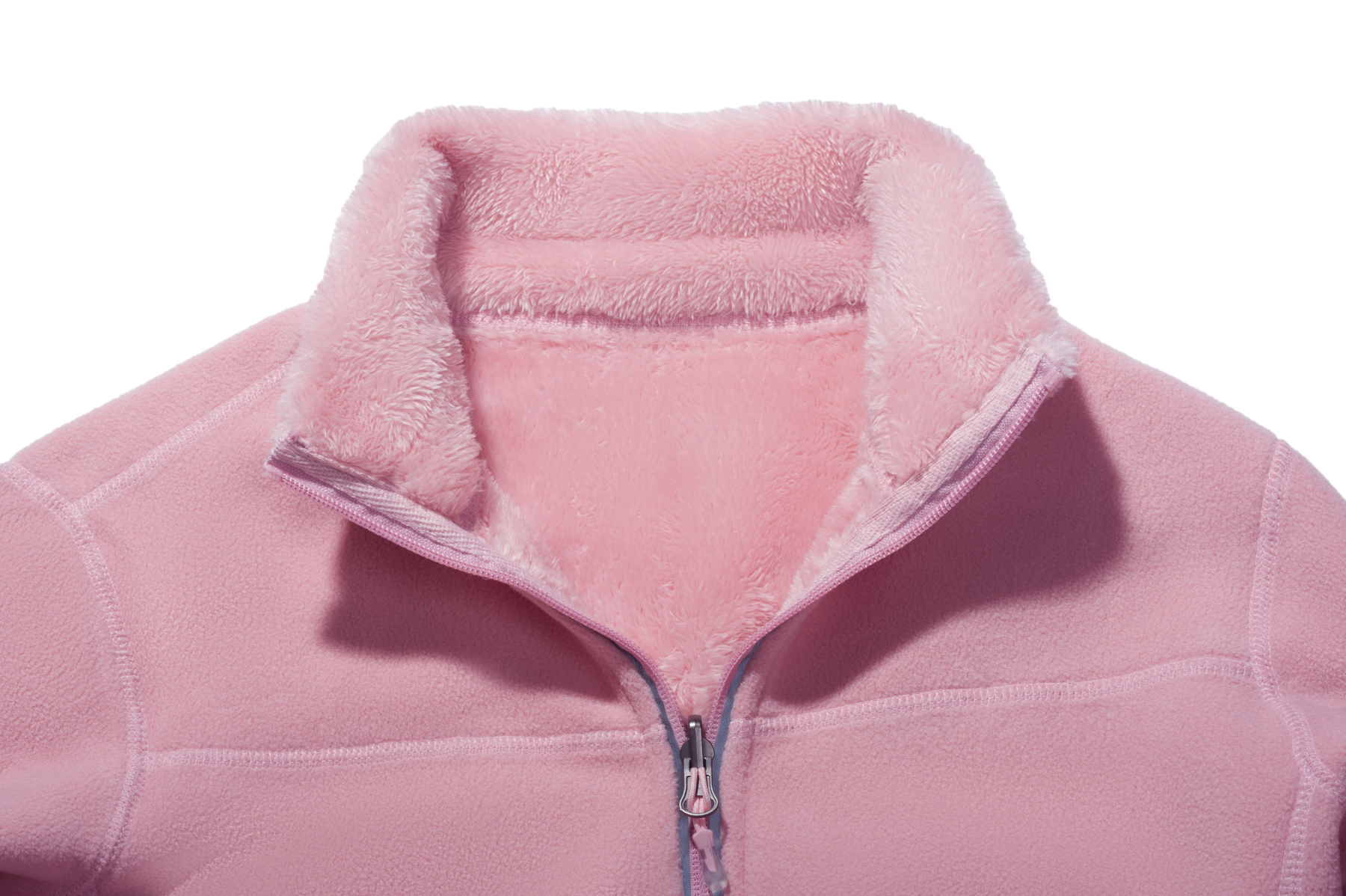 ZITY Women's Full Zipper Outdoor Double Sided Fleece Jacket-CEWJA01719