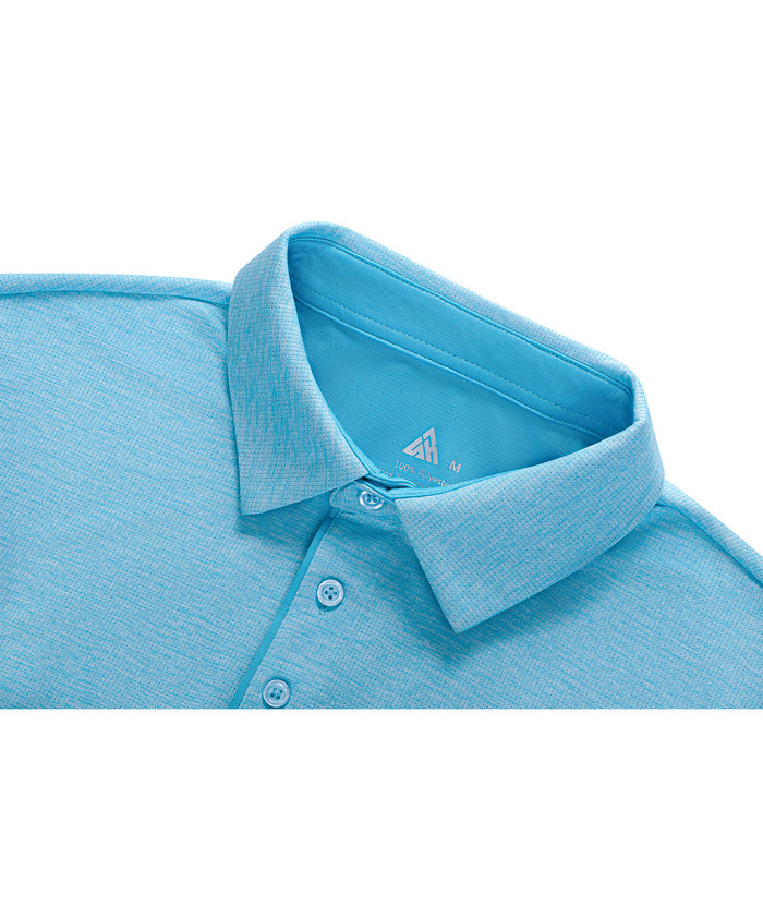 ZITY Men's Slim Fit Sports Contrast Binding Short Sleeve Lapel Polo Shirt-ZPK001232 | Zitysports