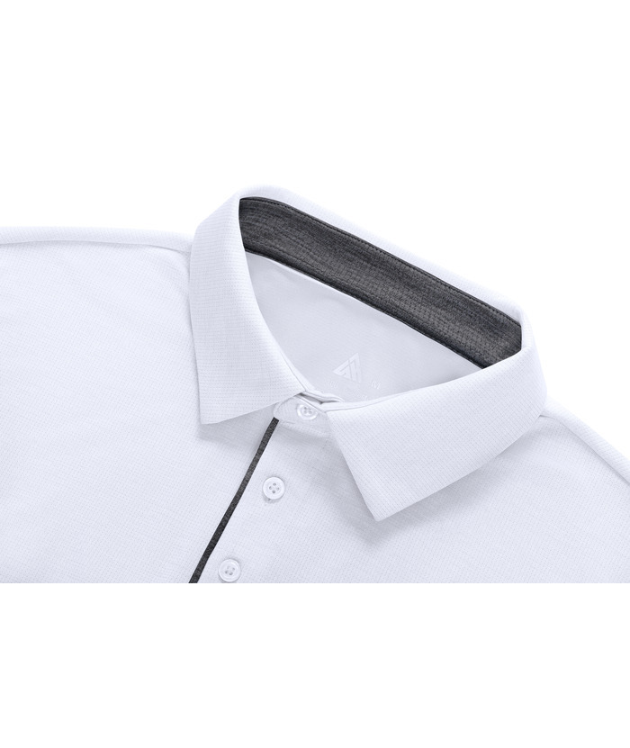 ZITY Men's Slim Fit Sports Contrast Binding Short Sleeve Lapel Polo Shirt-ZPK001232 | Zitysports