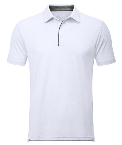 ZITY Men's Slim Fit Sports Contrast Binding Short Sleeve Lapel Polo Shirt-ZPK001232 | Zitysports