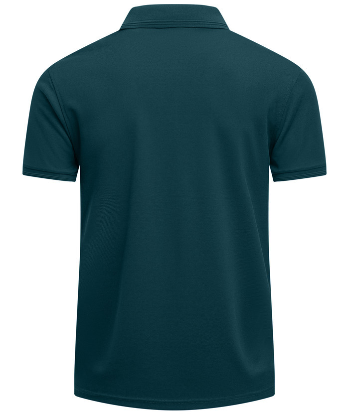 ZITY Men's Button Up Slim Fit Casual Polo Shirt-CUMPO05344